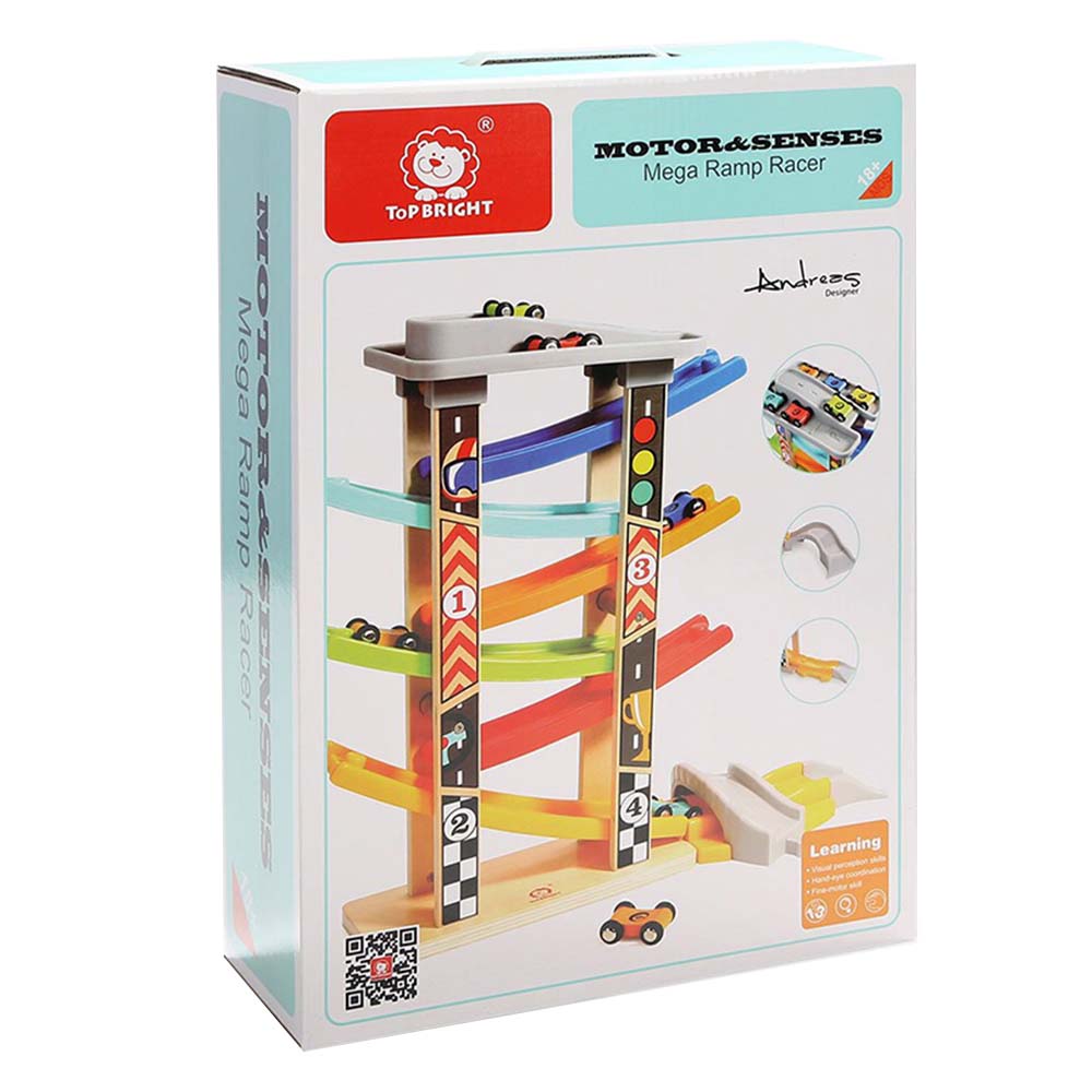 TopBright - Mega Ramp Racer - 6 Tracks - 6pcs
