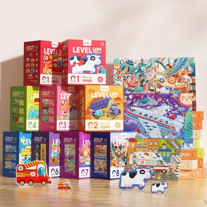 Mideer - Level Up Jigsaw Puzzle for Kids - 2-in-1 - Level 7 Song Of The Sea