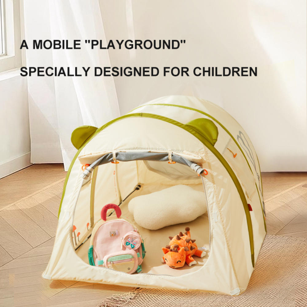 Mideer - Kids Portable Play Tent with Easy Assembly - Deer Camp Party