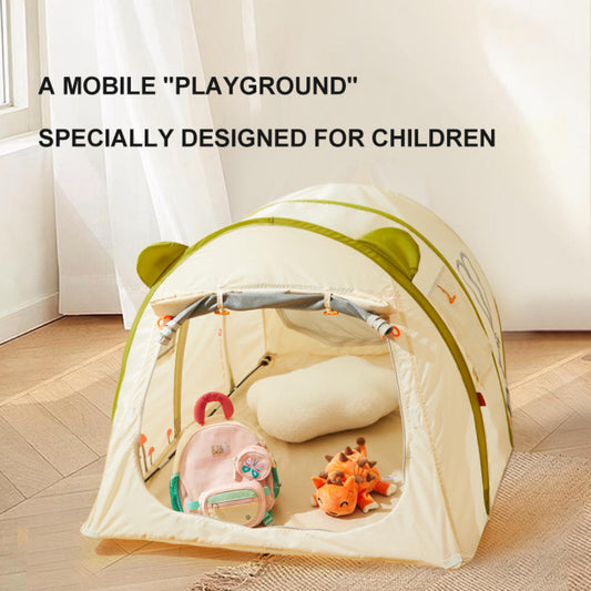 Mideer - Kids Portable Play Tent with Easy Assembly - Deer Camp Party