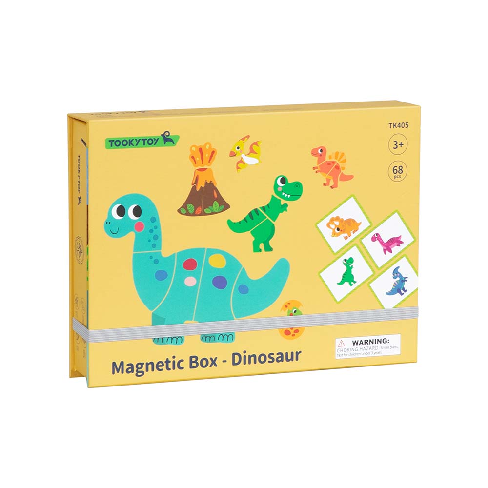 TookyToy - Magnetic Box - Dinosaur - Motherhood