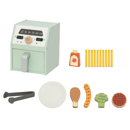 TookyToy - Pretend Play Air Fryer Toy Set