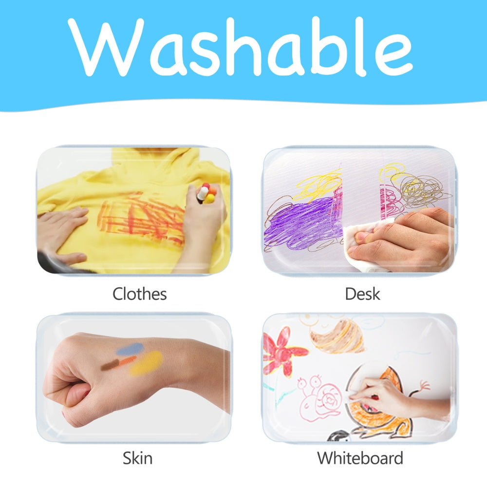 Jar Meló - Twistable Silky Crayons - Washable - 24 Colours