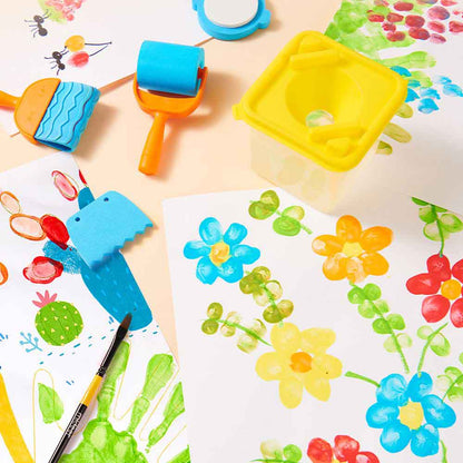 Mideer - All-In-One Finger Painting Set