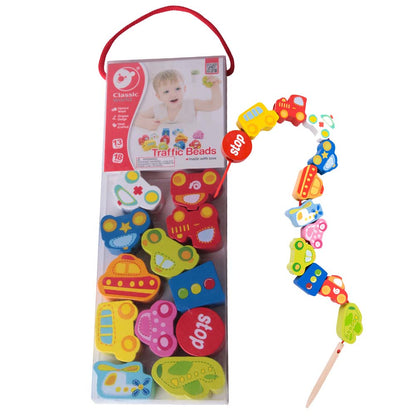 Classic World - Lacing Beads - Traffic - 13pcs
