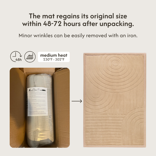 Hakuna Matte - CloudSoftRise Play Mat 3D Carpet - Arches 170 x 120 x 2.5 cm