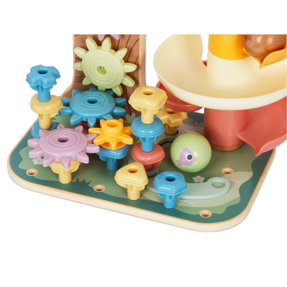TookyToy - Montessori Tree Tower Multi-Activity Toy