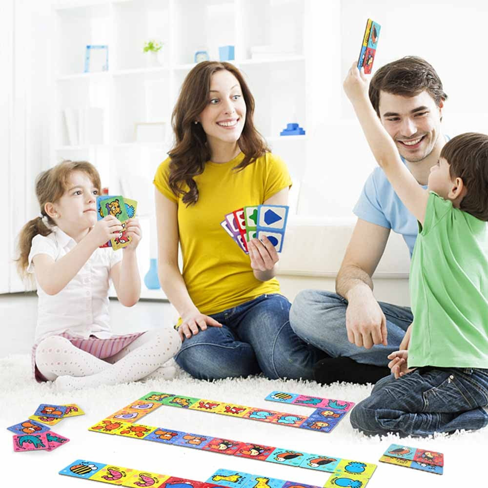 Jar Meló - My First Educational Game Set - 3-in-1 Memory, Dominoes & Bingo
