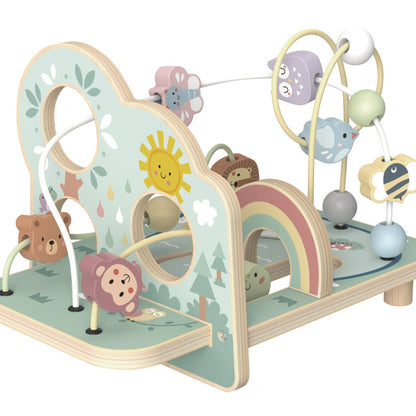 TookyToy - Forest Bead Maze - Wooden Fine Motor Activity Toy