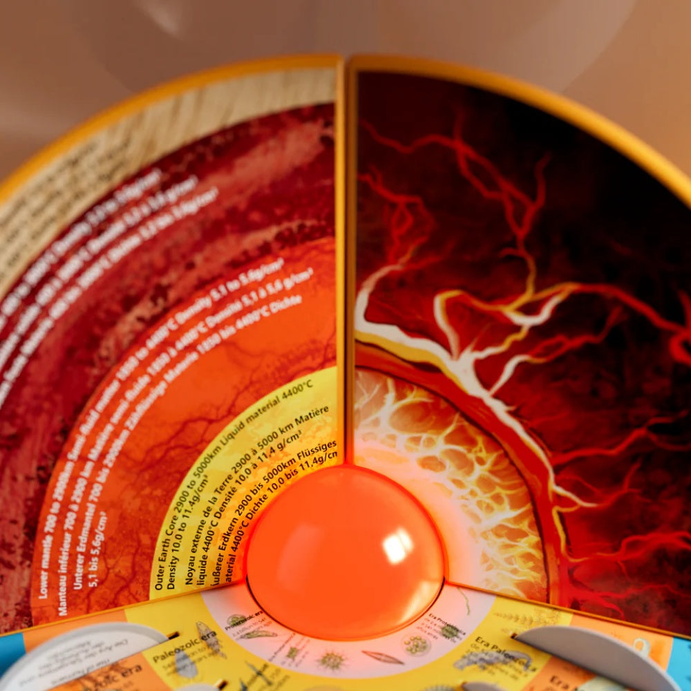 TopBright - The Earth Globe: Interactive Science Learning Kit for Kids