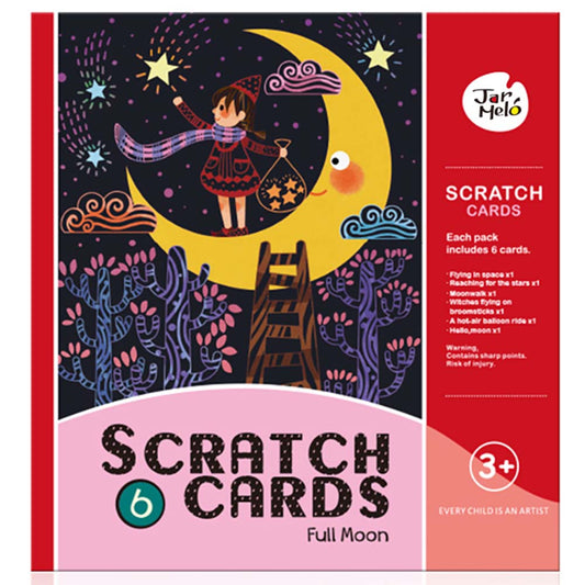 Jar Meló - Scratch Cards Set - Full moon
