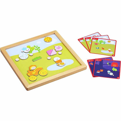 Classic World - Farm Magnetic Activity Box - 50pcs