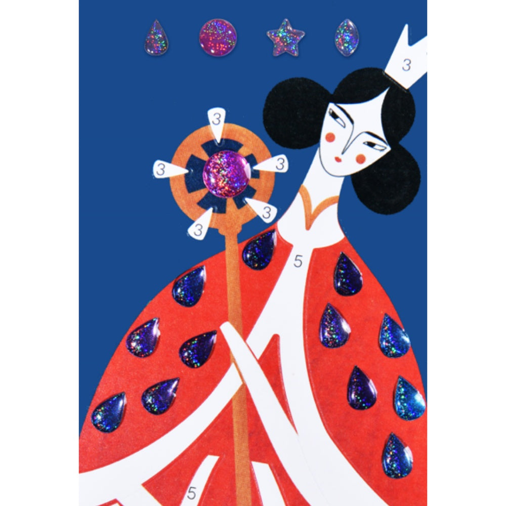 Mideer - Sticker Activity Set - Princess Diary