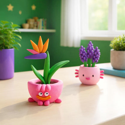 Hey Clay - Modelling Air-Dry Clay with Fun Interactive App - Plant Folks, 15 cans