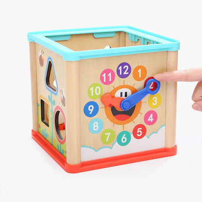 TopBright - 5-in-1 Garden Play Cube: Montessori Activity Toy