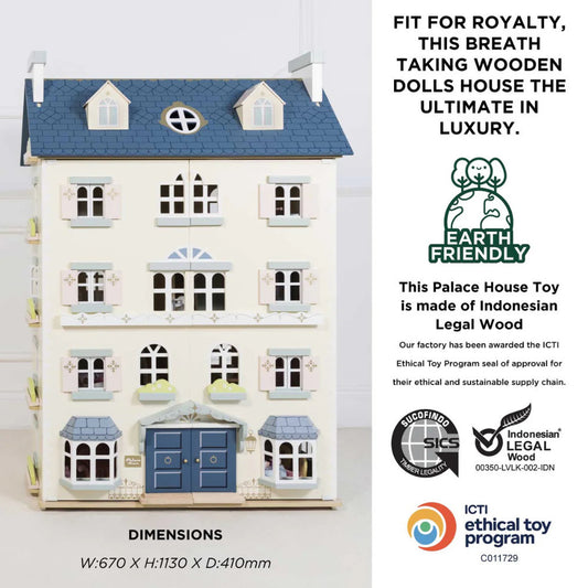 Le Toy Van - Palace Wooden Dolls House