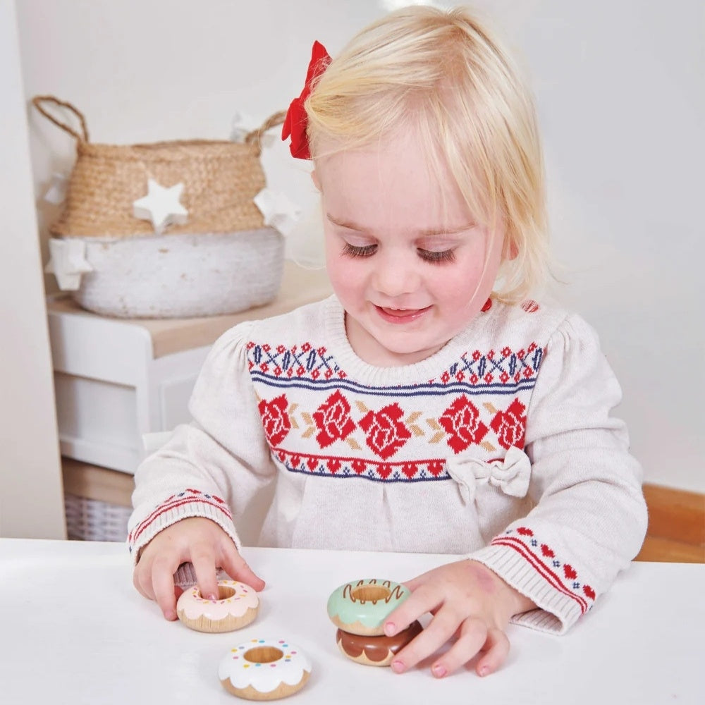 Le Toy Van - Wooden Doughnuts Play Food Set