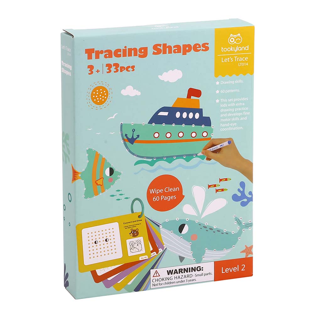 TookyToy - Let's Trace - Tracing Shapes - Motherhood