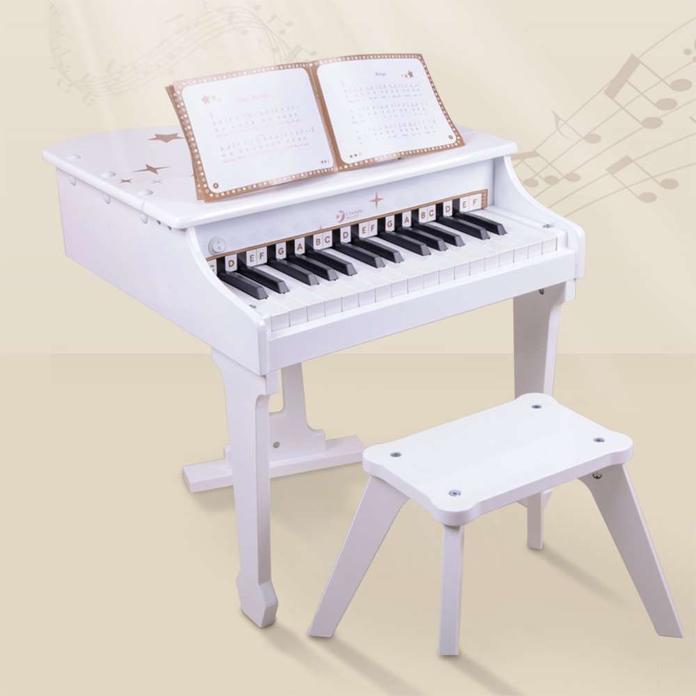 Classic World - Grand Piano - White