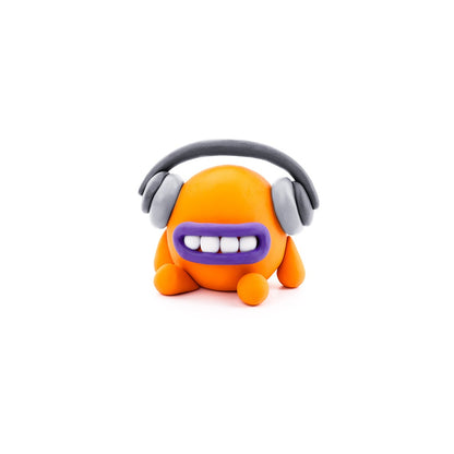 Hey Clay - Modelling Air-Dry Clay with Fun Interactive App - Muzon, series Aliens, 3 cans-**