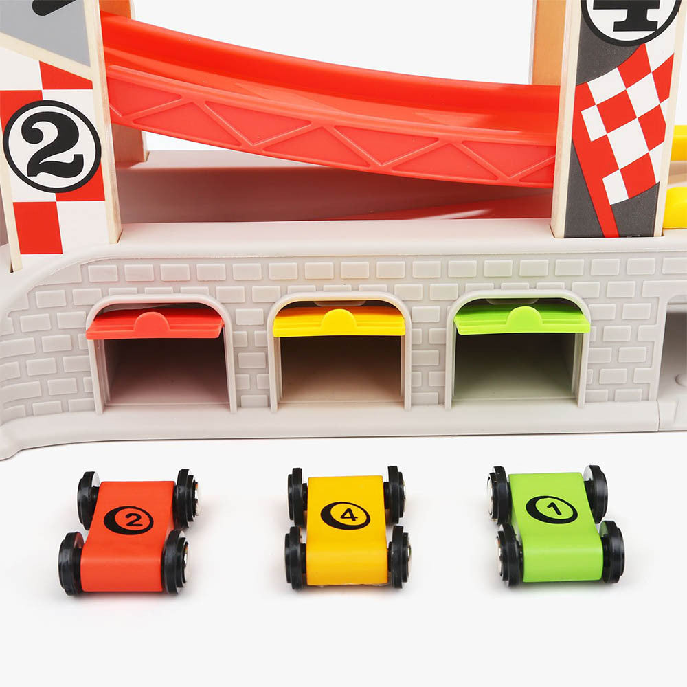 TopBright - City Ramp Racer - 4 Tracks & Parking - 3pcs