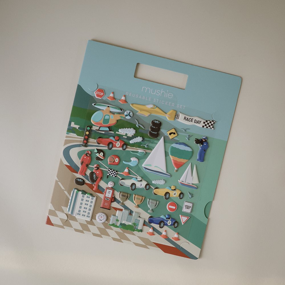 Mushie Reusable Sticker Set