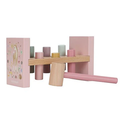 Little Dutch Wooden Hammer Bench