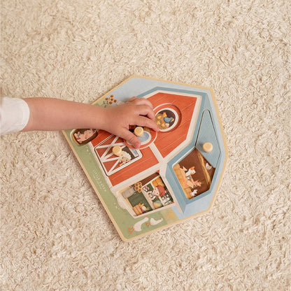 Little Dutch Wooden Puzzle Little Farm