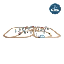 Little Dutch Railway Train XXL set - Starter Kit - Motherhood