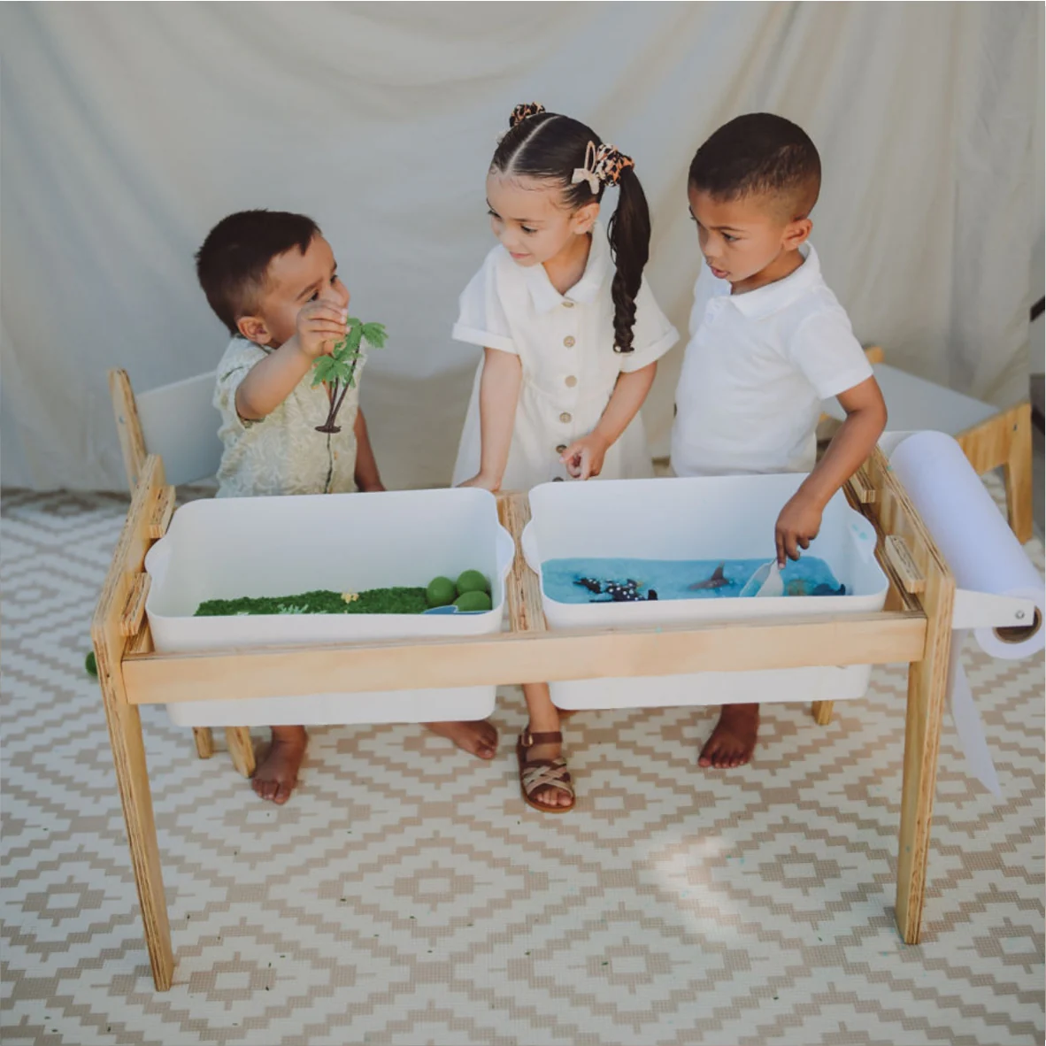 Klim & Klouter Sensory Table & Chair Combo - Montessori