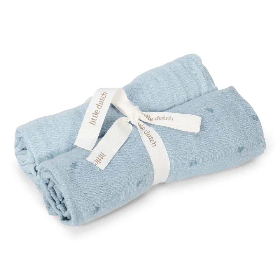 Little Dutch Swaddle 70 x 70cm - Pure Collection