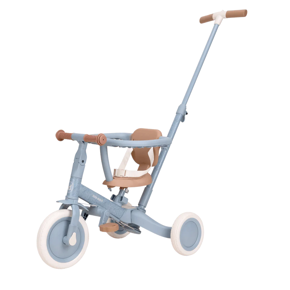 Little Dutch Tricycle With Push Bar