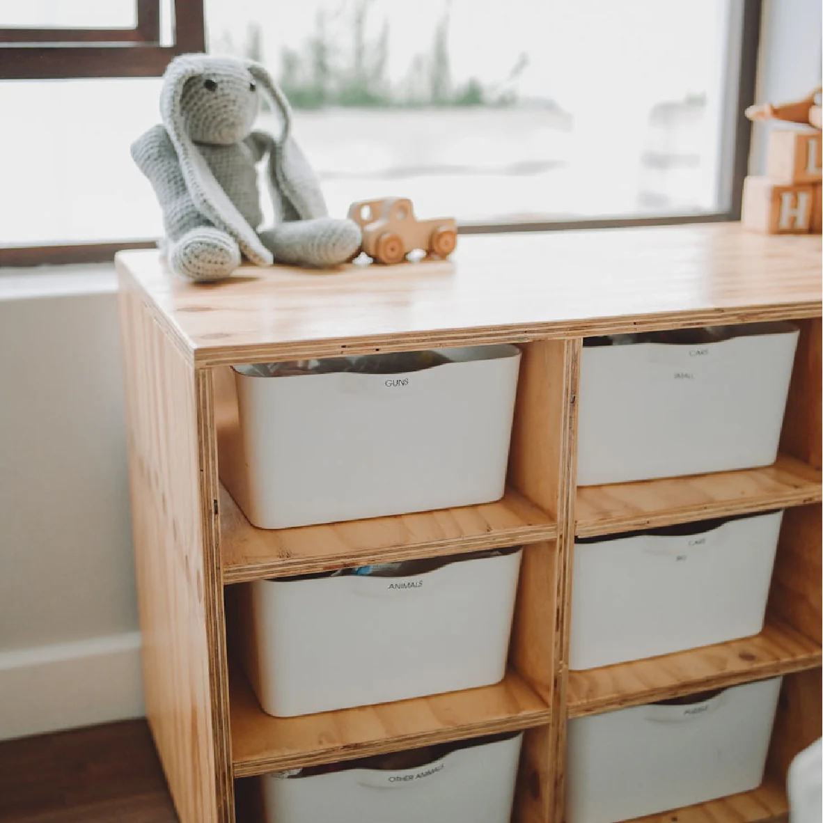 Klim & Klouter Storage Solutions for kids - Montessori