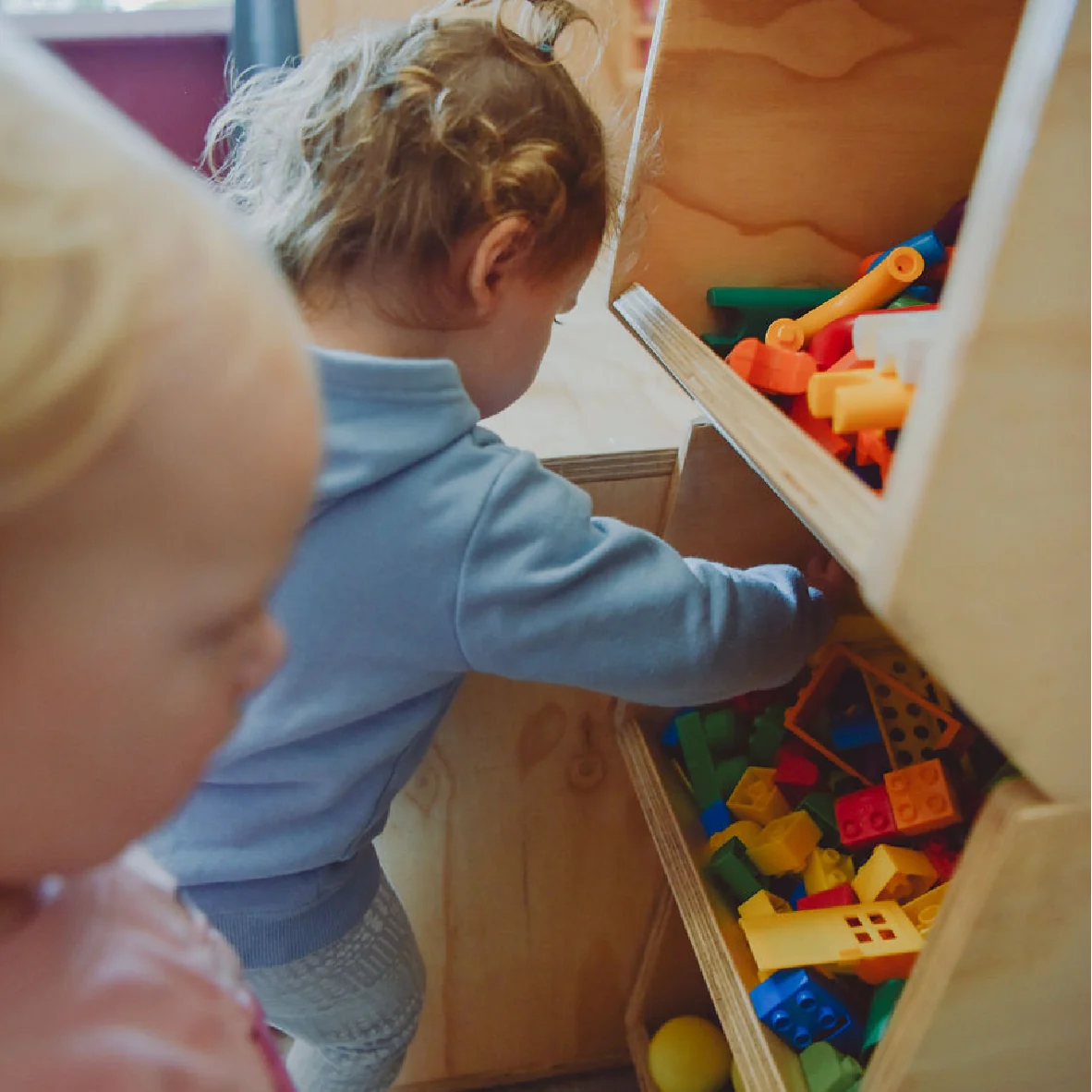 Klim & Klouter Stackable Storage Boxes - Montessori