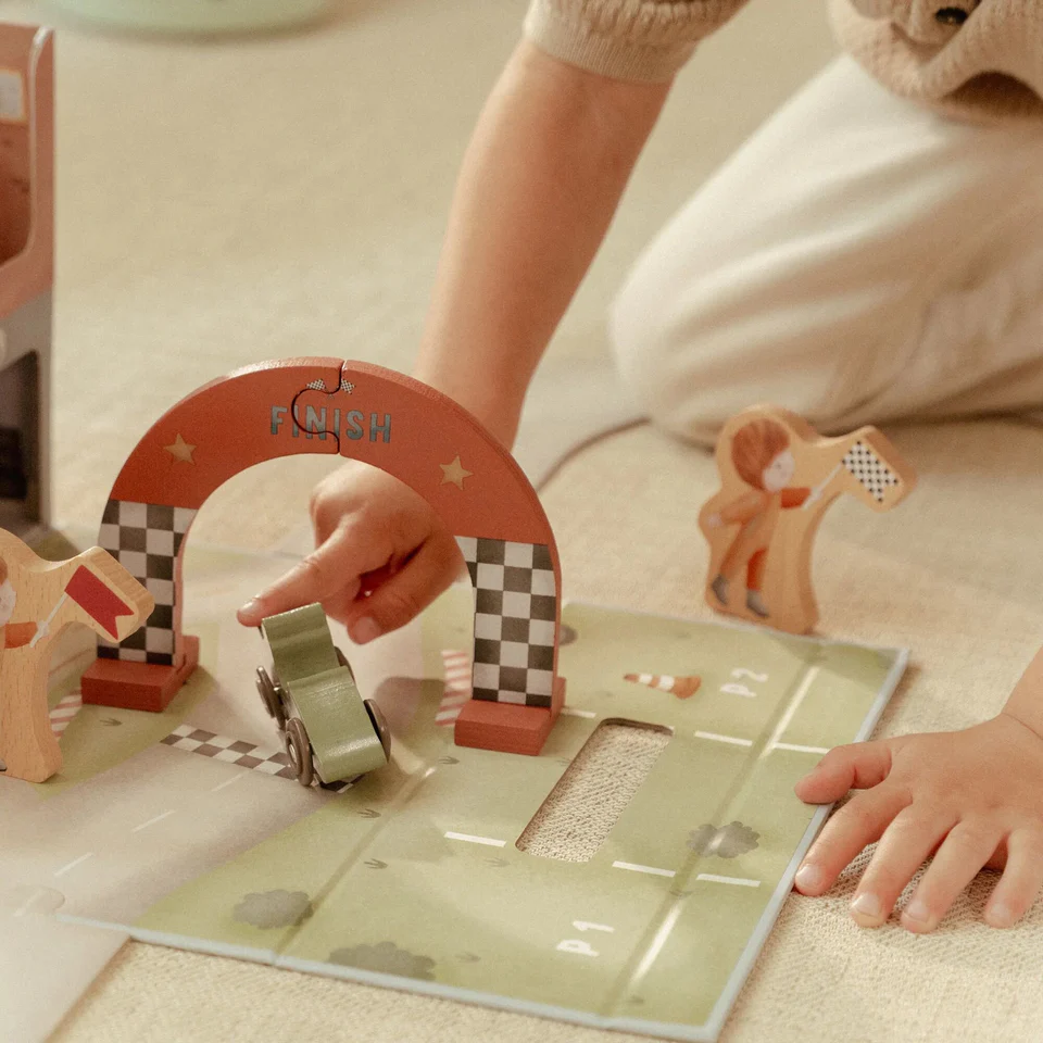 Little Dutch Toy Wooden Race Track