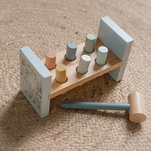 Little Dutch Wooden Hammer Bench