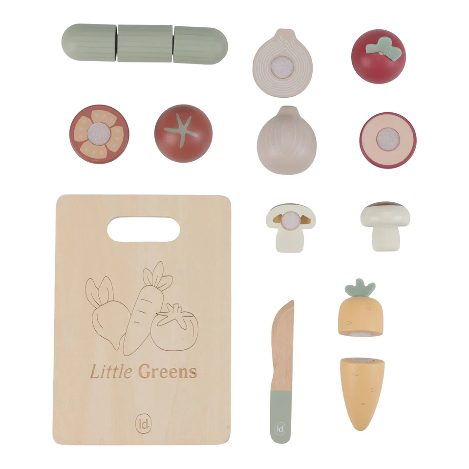 Little Dutch Wooden Cutting Vegetables - Motherhood