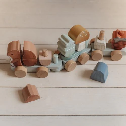 Little Dutch Wooden Stacking Train