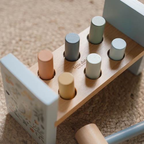 Little Dutch Wooden Hammer Bench