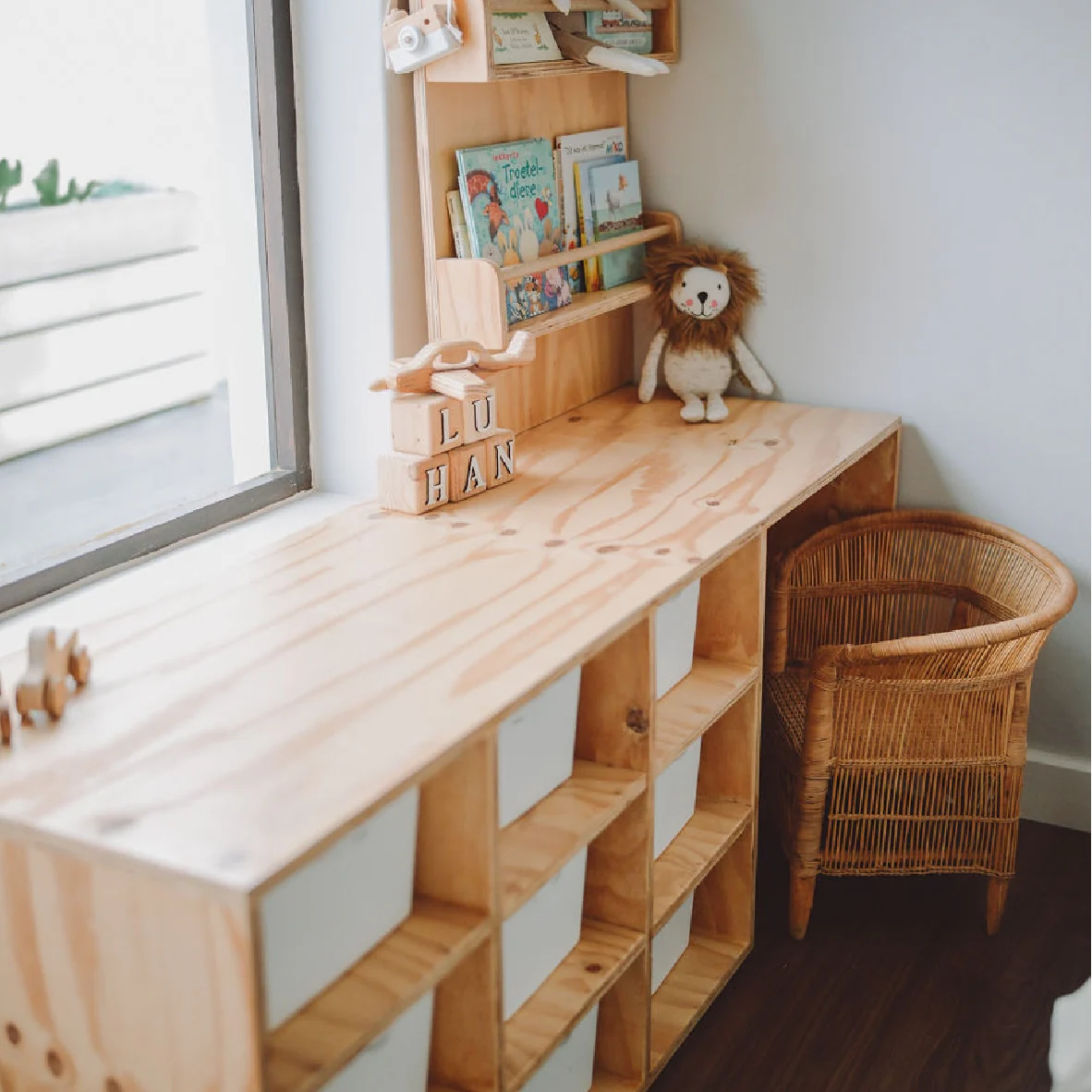 Klim & Klouter Storage Solutions for kids - Montessori