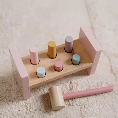 Little Dutch Wooden Hammer Bench