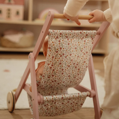 LD Wooden Doll Stroller FSC