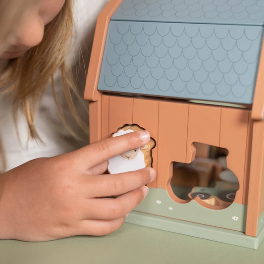 Little Dutch Shape Sorter Little Farm - Motherhood