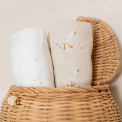 Little Dutch Swaddle 70 x 70cm - Pure Collection