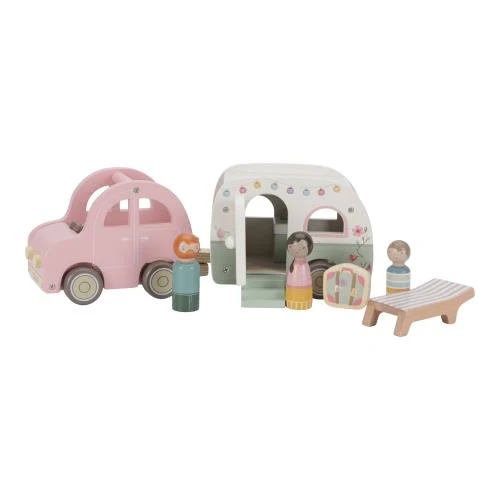 Little Dutch Toy Car With Campervan