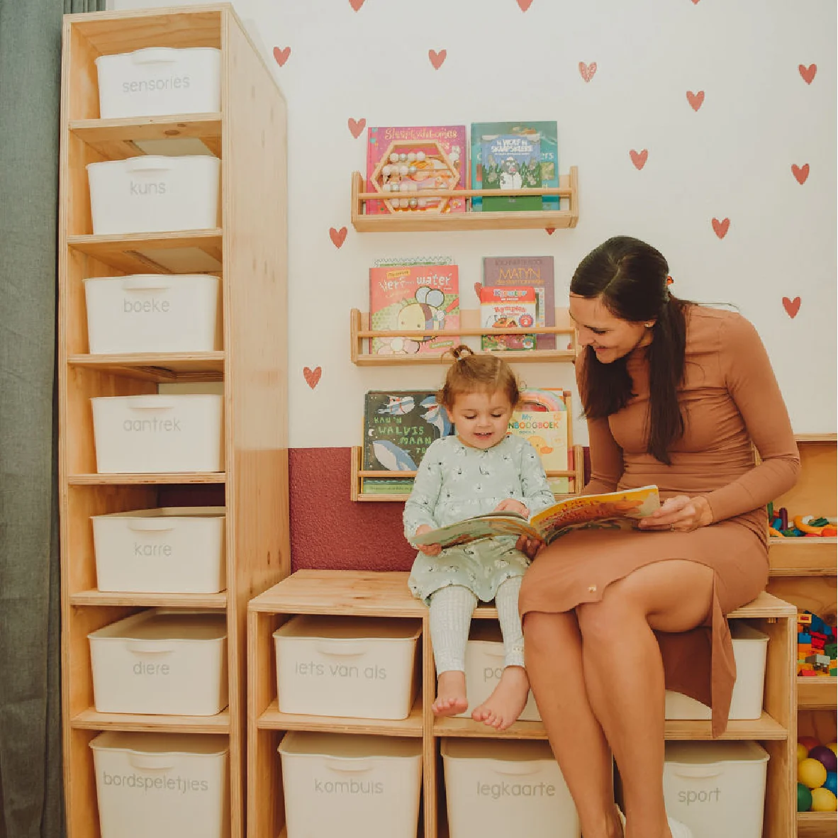 Klim & Klouter Storage Solutions for kids - Montessori
