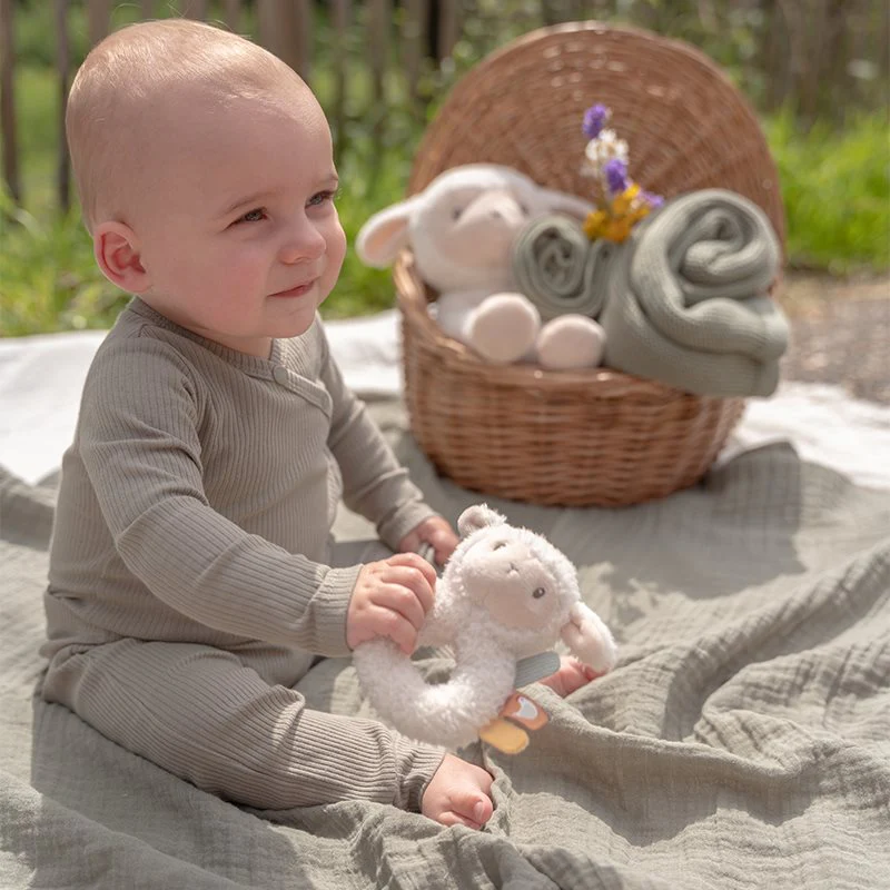 Little Dutch Soft Ring Rattle Sheep