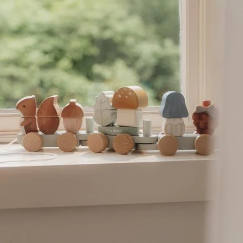 Little Dutch Wooden Stacking Train