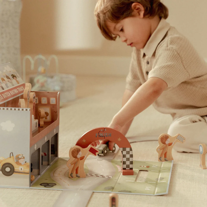 Little Dutch Toy Wooden Race Track