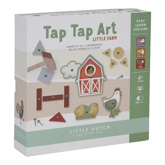 Little Dutch Hammer Tap Art Set - Little Farm